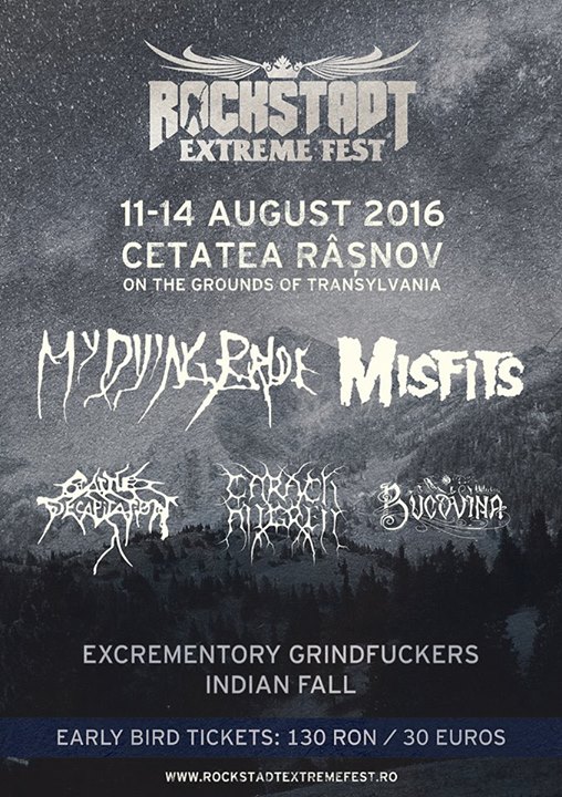 Trupa Misfits va concerta la Rockstadt Extreme Fest 2016